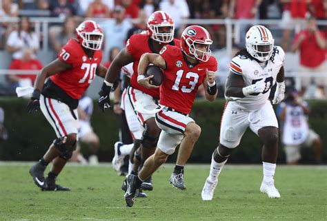 No. 2 UGA routs Auburn 42.